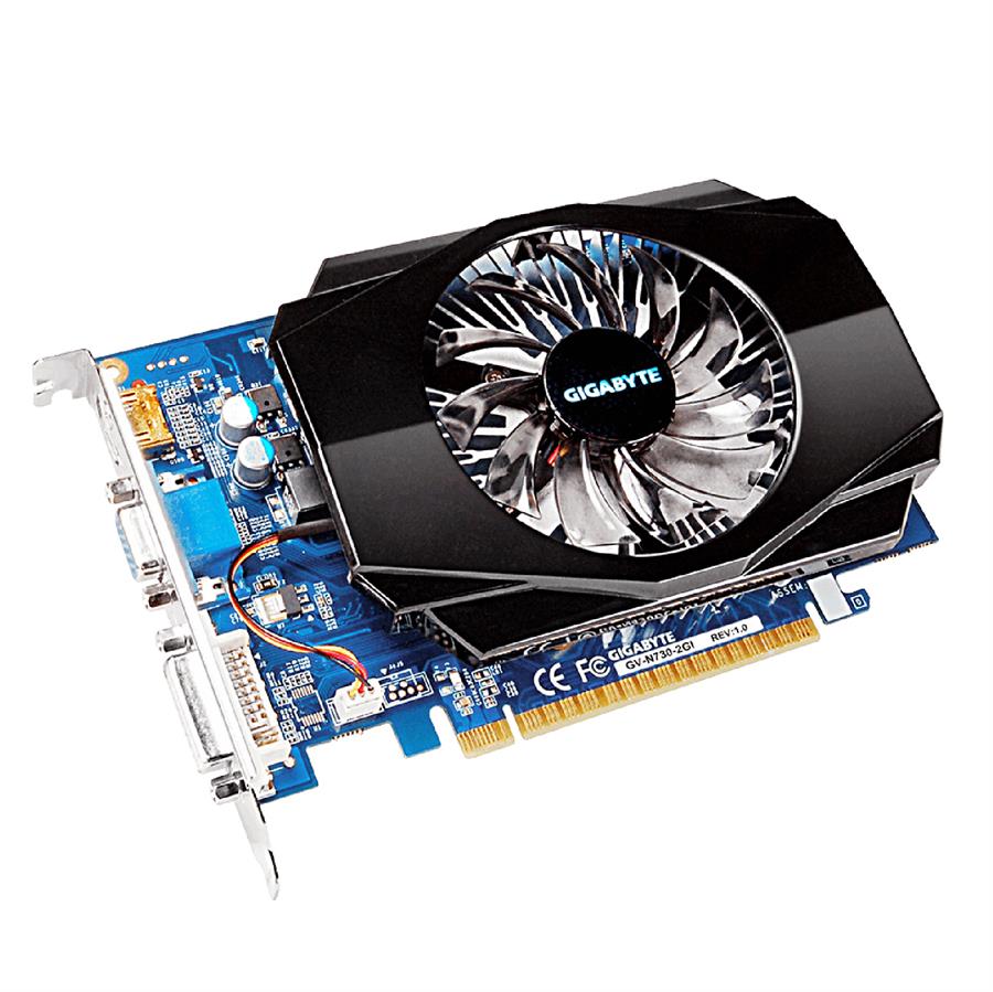 Placa de Video Gigabyte Nvidia GeForce GT 730 2gb GDDR3