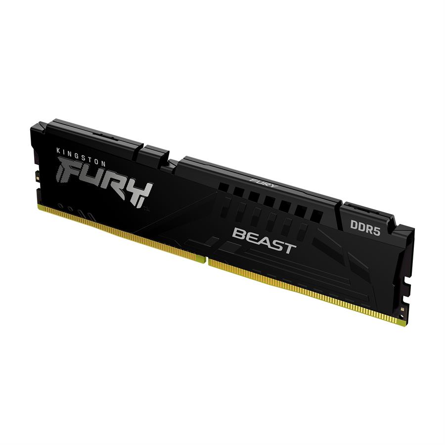 Memoria Ram DDR5 16GB Kingston 5600MHZ CL40 FURY BEAST BLACK