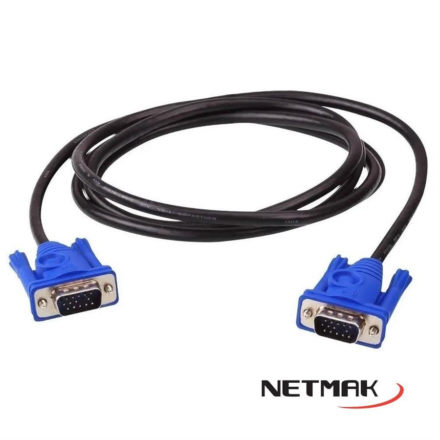 Cable VGA NETMAK 1,5m