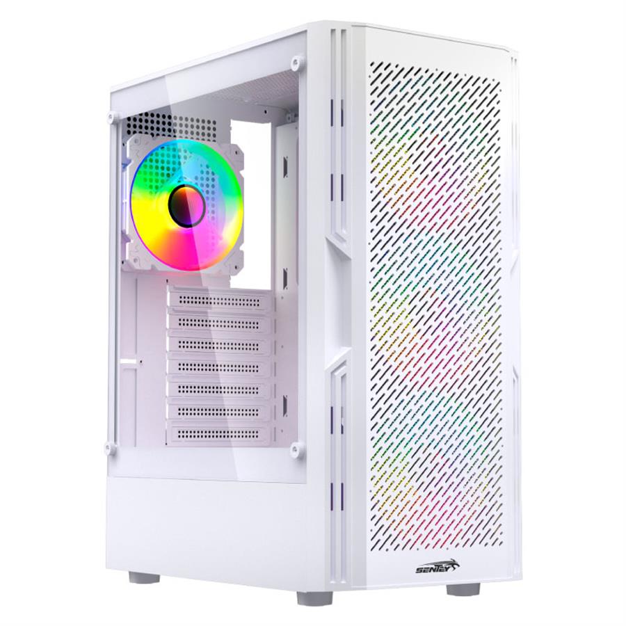 Gabinete SENTEY Hunter (+4 FAN ARGB) Blanco