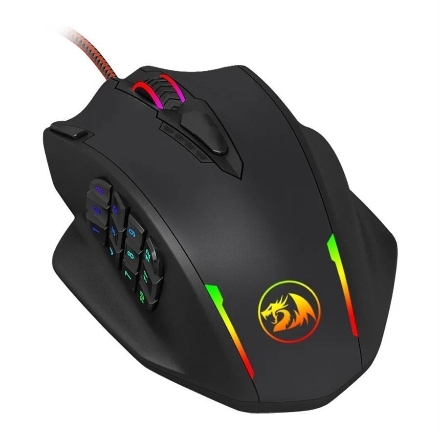 Mouse Redragon Impact Negro RGB