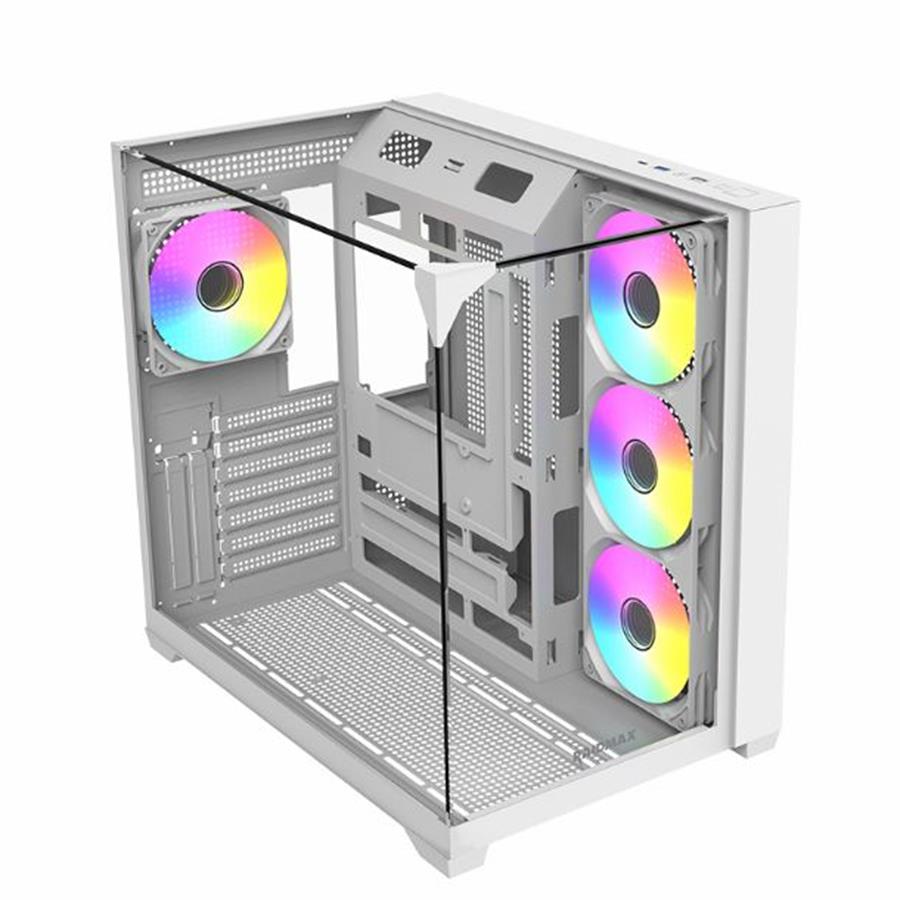 Gabinete RAIDMAX INFINITA I620 FISHTANK (+4 Fan)