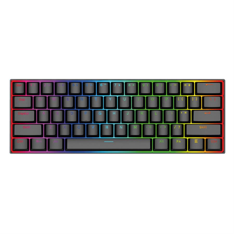 Teclado Mecácino Redragon K630 DrangonBorn | RED | ES | 60% | RGB