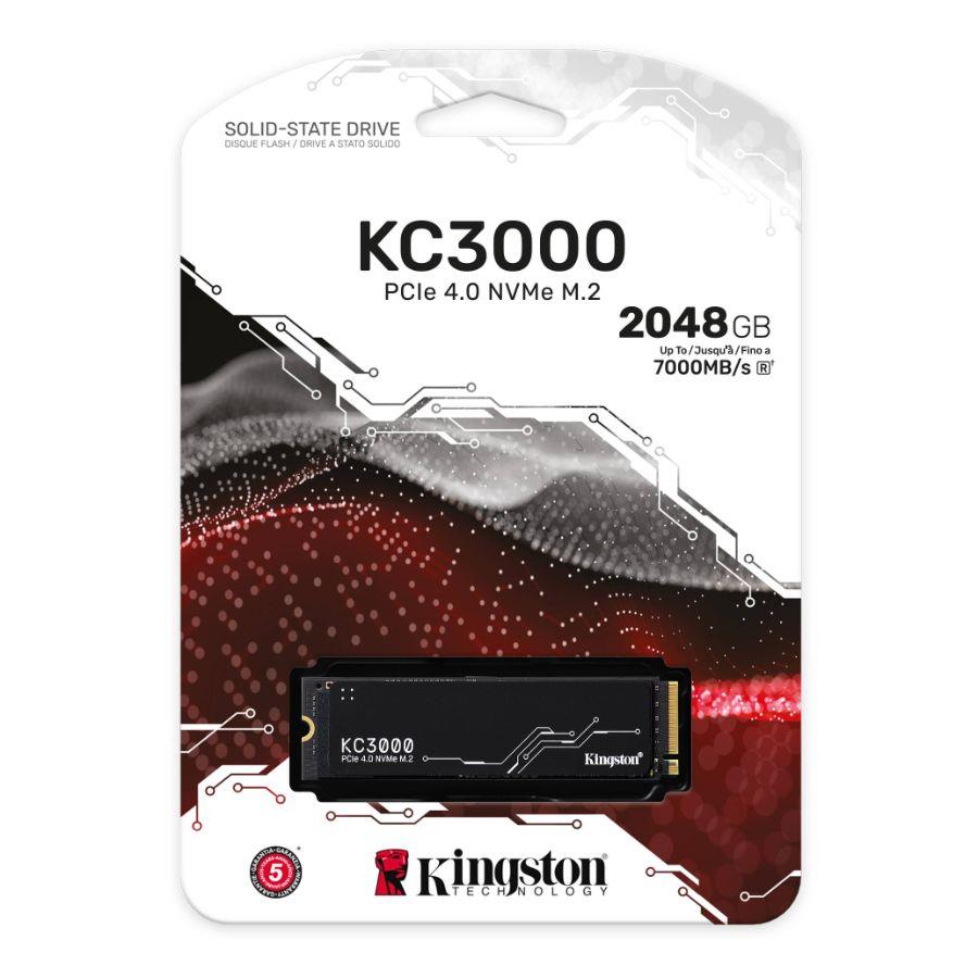 Disco Solido M.2 NVMe KINGSTON 7000MB/s KC3000 2TB