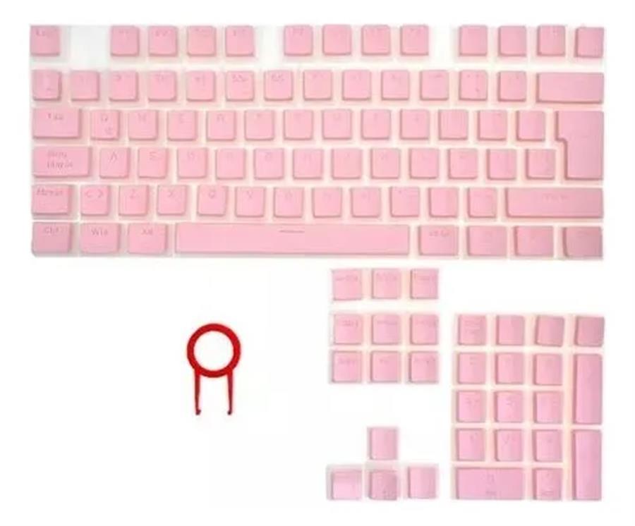 Accesorio Redragon keycaps Scrab Rosa