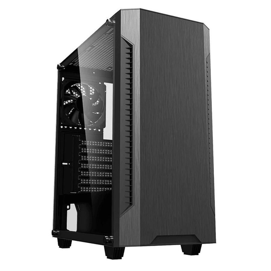 Gabinete GAMEMAX FORTRESS Negro TG (3 Fan)