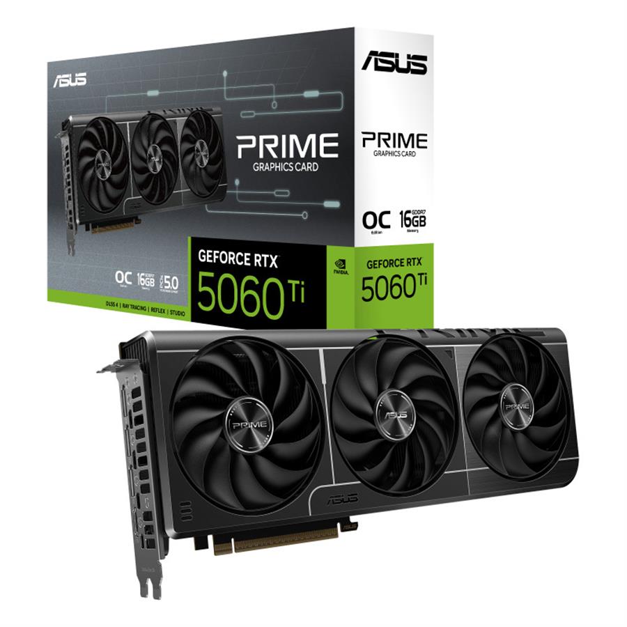 Placa de Video Asus GeForce RTX 5060Ti 8GB PRIME OC